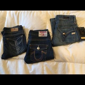 Bundle of Jeans: True Religion, Vigoss & Sang Real